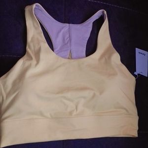 Ladies padded yoga bra